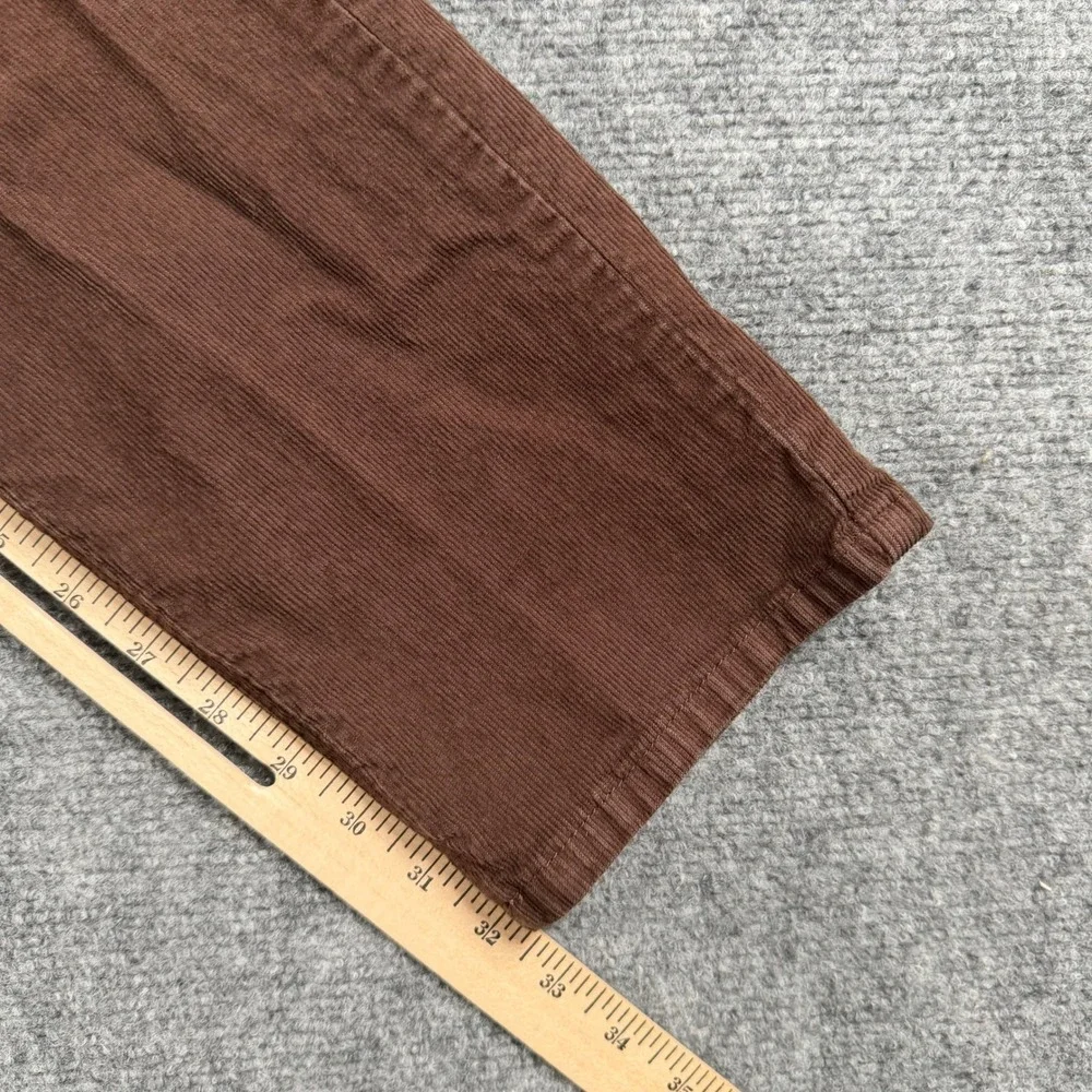 Marine Layer Corduroy Pants Mens 32x34 Brown Slim Straight Casual Workwear